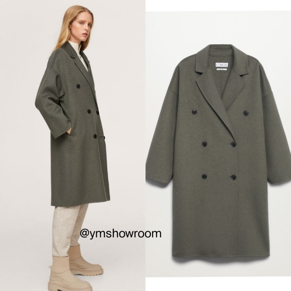 MANGO Handmade wool coat - Picture 2 of 12